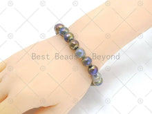 Load image into Gallery viewer, Mystic Indian Agate Stretchy Bracelet
