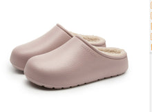 Load image into Gallery viewer, Fleece-Lined Waterproof Slippers