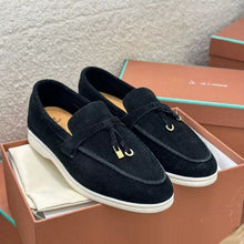 Load image into Gallery viewer, Women's British-Style Loafers - Flat Heel Slip-On Shoes for Spring Summer | Sarah Express