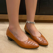 Load image into Gallery viewer, Women's Slip-On Loafers | Soft PU Leather Non-Slip Wedge Flats