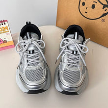 Load image into Gallery viewer, Women's Height-Enhancing Casual Sneakers - Breathable Lightweight Lace-Up Shoes
