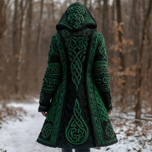 Load image into Gallery viewer, Long Loose-fitting Hooded Coat With A 3D Digital Print