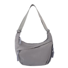 Load image into Gallery viewer, Women's High-Capacity Nylon Crossbody Bag - Lightweight Everyday Shoulder Bag