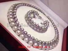 Load image into Gallery viewer, 1pc Diamond Shaped Cubic Zirconia Space Beads,CZ Micro Pave Spacer Beads for double strand necklace bracelet making, 8x11mm, sku#G207