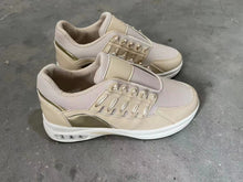 Load image into Gallery viewer, Lace-Up Wedge Sneakers