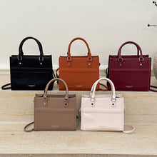 Load image into Gallery viewer, Women's PU Leather Crossbody Bag - Minimalist Urban Shoulder Bag with Adjustable Strap