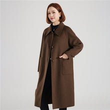 Load image into Gallery viewer, Stylish Double-Faced Wool Coat For Elegant Outerwear For Mature Women And Moms