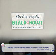 Load image into Gallery viewer, Beach House Sign III