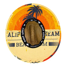Load image into Gallery viewer, Peter Grimm Beach Bum - Rye Straw Lifeguard Hat