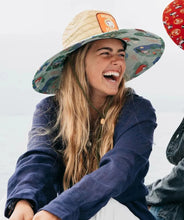 Load image into Gallery viewer, Peter Grimm Peanuts Beagle Scouts - Rye Straw Lifeguard Hat