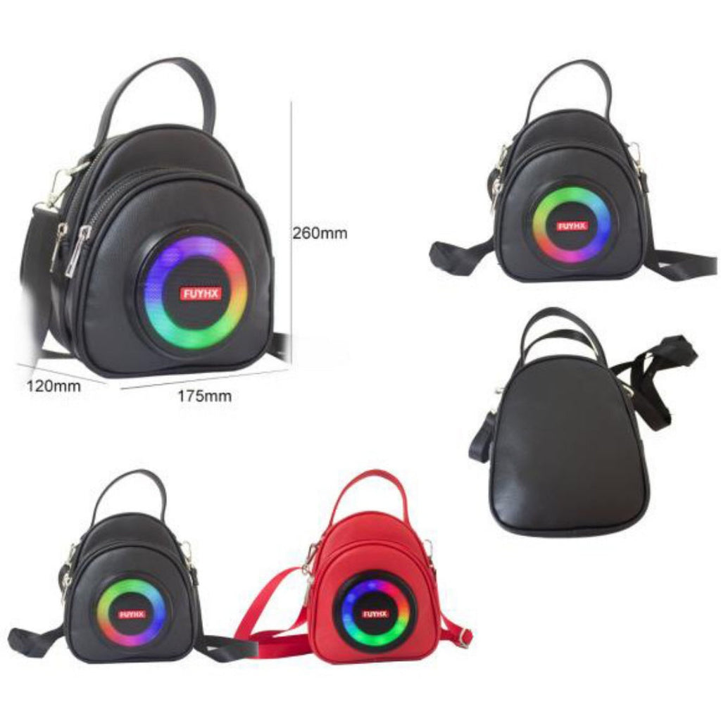 Bluetooth Speaker Backpack – Waterproof Rechargeable Outdoor Backpack with Built-In Speaker