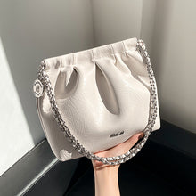 Load image into Gallery viewer, Genuine Leather Bucket Bag