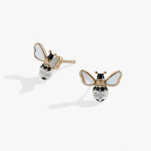 Load image into Gallery viewer, Bee Stud Earrings
