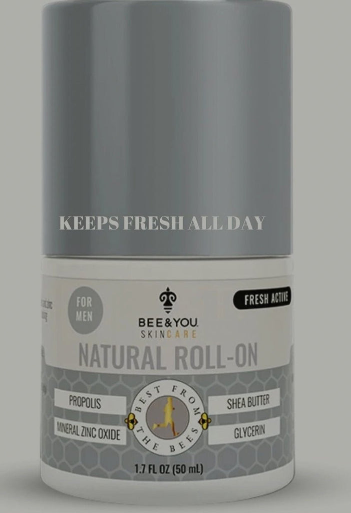 Bee & You 1.7 oz Roll on Deodorant for Men