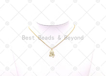 Load image into Gallery viewer, CZ Octopus Charm,Sku#JD14