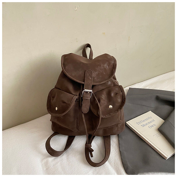 PU Leather Crossbody Bag for Women – Multi-Pocket Flap Shoulder Bag | Black, Khaki, Coffee, Brown