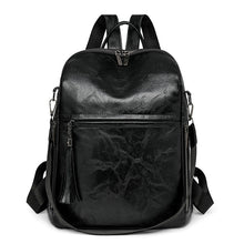 Load image into Gallery viewer, Classic Women's Vintage Backpack – PU Leather | Brown, Black, Pink