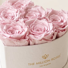 Load image into Gallery viewer, Baby Heart Beige Box | Light Pink Roses