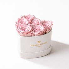 Load image into Gallery viewer, Baby Heart Beige Box | Light Pink Roses