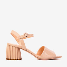 Load image into Gallery viewer, The Bamba Cream Patent Leather Women Sandal
