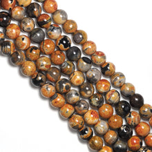 Load image into Gallery viewer, Bumblebee Agate Round Smooth Beads, Sku#U1754