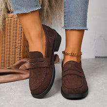 Load image into Gallery viewer, Women's Vintage Suede Loafers - British Style Slip-On Shoes