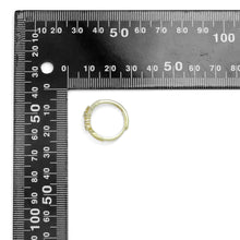 Load image into Gallery viewer, Dainty Clear CZ Gold Silver Cresent Moon star  Adjustable Ring, Sku#A278