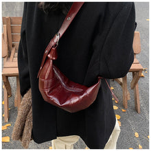 Load image into Gallery viewer, Dumpling Crossbody Bag - Retro PU Leather Shoulder Bag for Women | Sarah Express