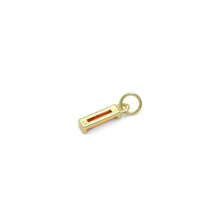 Load image into Gallery viewer, Crystal Gold Rectangle Bar Shape Charm Pendant, Sku#LX704