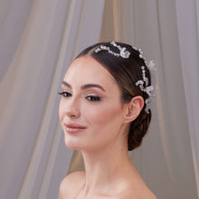 Load image into Gallery viewer, Set of Resin Flower Wedding Hair Pins