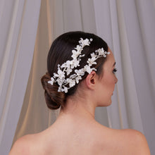 Load image into Gallery viewer, Set of Two Flower Hair Vines