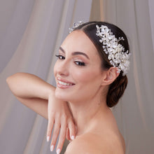 Load image into Gallery viewer, Two-Piece Flower Wedding Hair Vine Set
