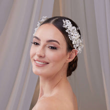 Load image into Gallery viewer, Two-Piece Flower Wedding Hair Vine Set