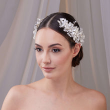 Load image into Gallery viewer, Two-Piece Flower Wedding Hair Vine Set