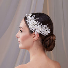 Load image into Gallery viewer, Two-Piece Flower Wedding Hair Vine Set