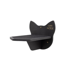 Load image into Gallery viewer, Wooden Cat Step - Black