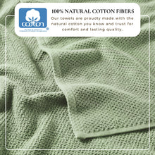 Load image into Gallery viewer, Cotton Textured Bath Towel Set - Acacia Collection