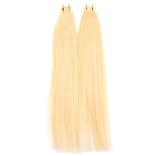 Load image into Gallery viewer, Raw Blonde Straight 100% Human Hair Tape In Extensions