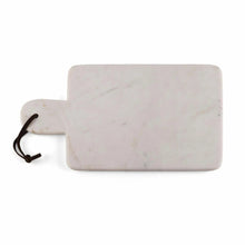 Load image into Gallery viewer, Bloom Marble Charcuterie Board with Leather Strap