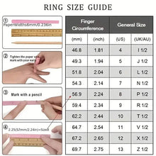 Load image into Gallery viewer, Blue Bead Decor Ring