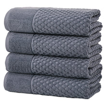 Load image into Gallery viewer, Cotton Diamond Waffle Weave Bath Towel Set - Grayson Collection