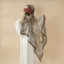 Load image into Gallery viewer, Bohemian Paisley Print Soft Scarf – Lightweight Long Shawl &amp; Modest Hijab (MH106)