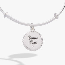 Load image into Gallery viewer, Bonus Mom 'Family Isn't Only Blessed By Name' Charm Bangle
