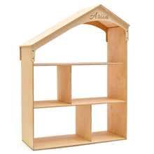 Load image into Gallery viewer, White Dollhouse Bookcase