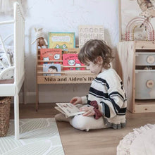 Load image into Gallery viewer, Wooden Montessori Bookshelf