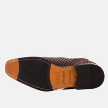 Load image into Gallery viewer, The Orion Burgundy Snakeskin Pattern Leather Double Monk Strap Men Boot