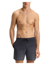 Load image into Gallery viewer, Boss Vale Monogram Print Shorts - Black