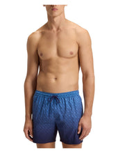 Load image into Gallery viewer, Boss Vale Monogram Print Shorts - Blue