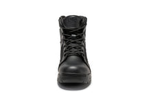 Load image into Gallery viewer, Botas Pro Black Men's 6 inch Side Zipper Rubber Sole Tactical Boots BMP111BK