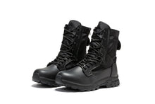 Load image into Gallery viewer, Botas Pro Black Men's 8 inch Side Zipper Military Tactical Boots BP401BK